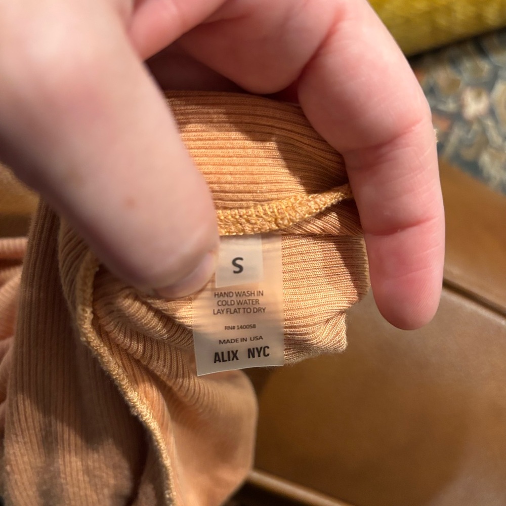 Alix NYC FLORENCE Thong Bodysuit Small - Picture 10 of 10